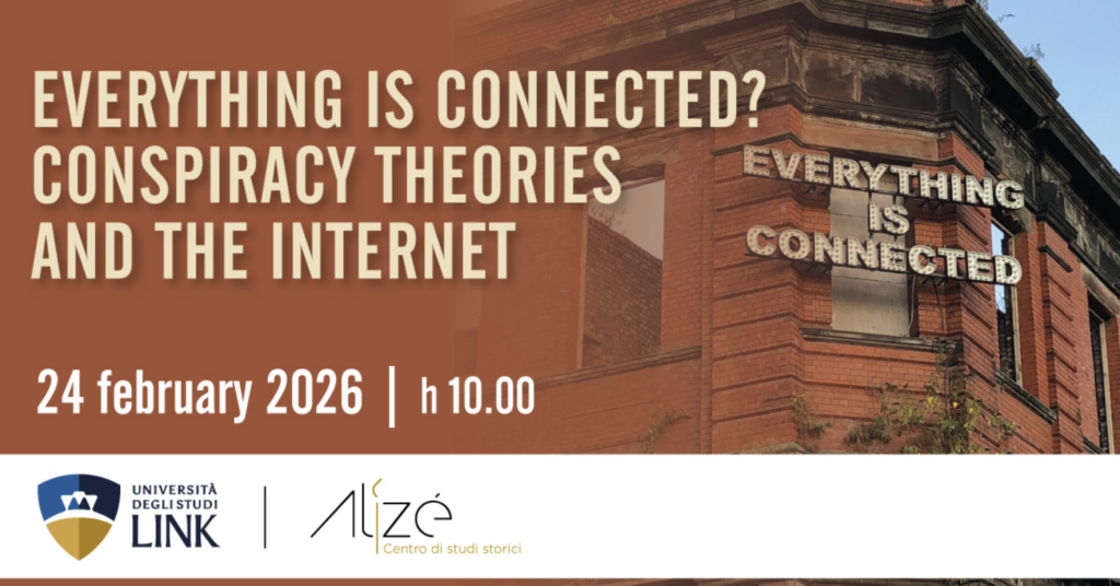 Seminario: Everything Is Connected? Conspiracy Theories and the Internet