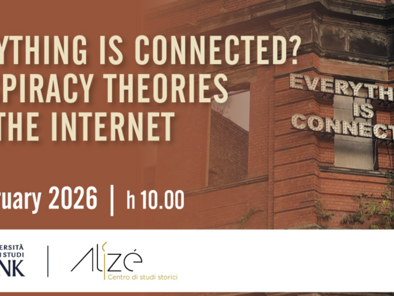 Seminario: Everything Is Connected? Conspiracy Theories and the Internet